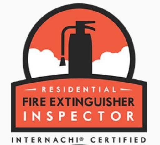 Residential Fire Extinguisher Inspector official InterNACHI seal supplied by Elite Choice